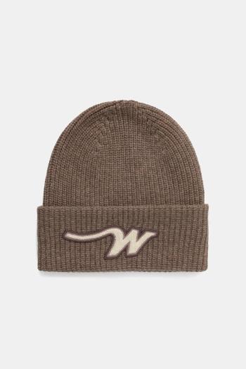 Vlnená čiapka Weekend Max Mara ALBEN béžová farba, 2525576025600