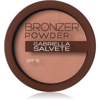 Gabriella Salvete Bronzer Powder bronzujúci púder SPF 15 odtieň 02 8 g