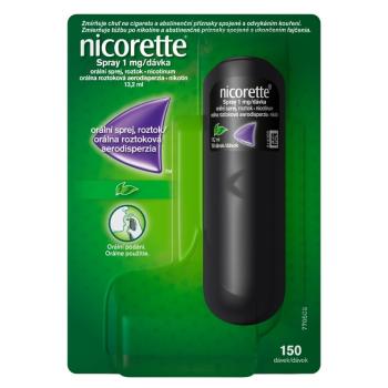 NICORETTE Spray 1mg/dávka orálna roztoková aerodisperzia 13,2 ml
