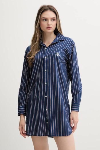 Nočná košeľa Lauren Ralph Lauren tmavomodrá farba, ILN32429