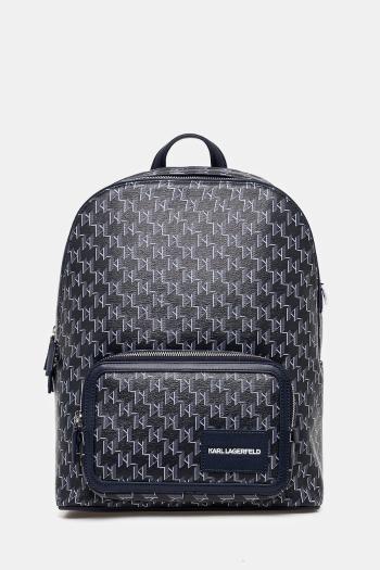 Ruksak Karl Lagerfeld tmavomodrá farba, veľký, vzorovaný, A1W30188