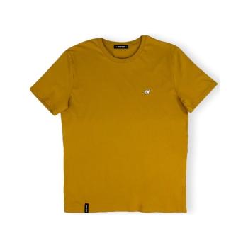 Organic Monkey  T-Shirt Paper Plane - Mustard  Tričká a polokošele Žltá