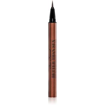 Too Faced Better Than Sex Easy Glide Waterproof Liquid Eyeliner dlhotrvajúci očné linky vo fixe odtieň Chocolate 6 ml