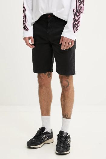 Šortky Superdry pánske, čierna farba, M7110397A-AFB