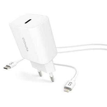 Epico 20W sieťová nabíjačka + USB-C/Lightning kábel, dĺžka 1,2 m, certifikácia MFi (9915101100106)