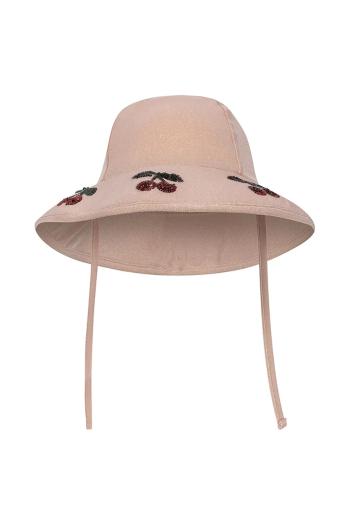 Detský klobúk Konges Sløjd JADE SWIM HAT béžová farba, KS103042