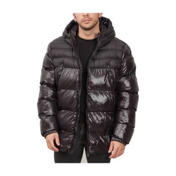 Geox  M2628K TC162 M SILE HOOD JACKET  Kabáty Čierna