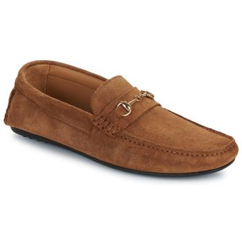 Selected  SLHSERGIO SUEDE HORSEBIT DRIVING SHOE  Mokasíny Hnedá