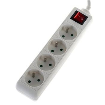 WowME predlžovací prívod 230V 4× zásuvka 5 m s vypínačom (KF-FB-04K-5M,3G1.5MM2)
