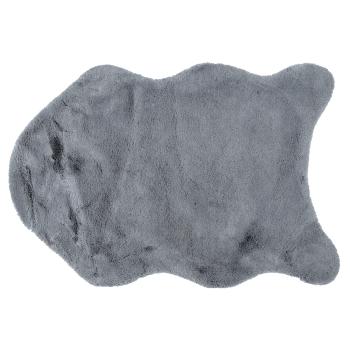 Catrin műszőrme szőnyeg szürke, 60 x 90  cm, sötétszürke