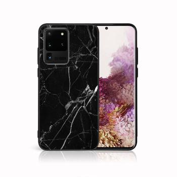 MY ART Ochranný kryt pre Samsung Galaxy S20 Ultra BLACK MARBLE (142)