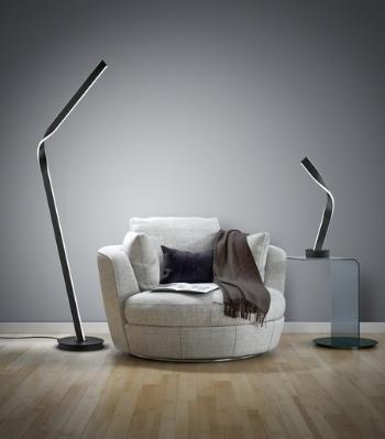 LED stolová lampa Cinque Cicenza čierna 578510132