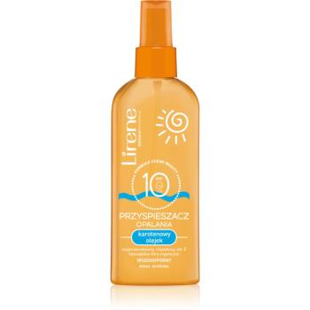 Lirene Sun Carotene Oil SPF 10 ochranný olej urýchľujúci opálenie SPF 10 150 ml