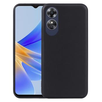 Silikónový kryt pre Oppo A17 čierny