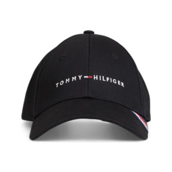 Tommy Hilfiger  TH FOUNDATION COTTON 6 PANEL AM0AM12532  Klobúky Čierna