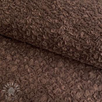 Műszőrme Curly mocha