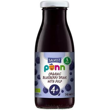 SALVEST Ponn BIO Čučoriedková šťava s dužinou (240 ml) (4740073075555)