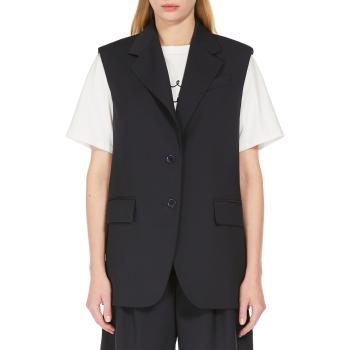 Max Mara  DONNA  Vesty bez rukávov/Cardigany Modrá