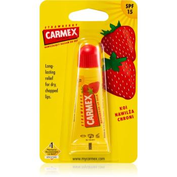 Carmex Strawberry balzam na pery v tube SPF 15 10 g