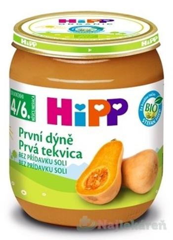 HiPP BIO zeleninový príkrm prvá tekvica 125g