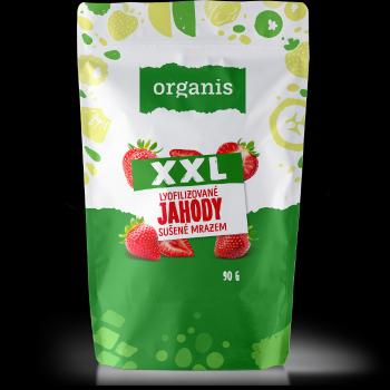 ORGANIS Jahody sušené mrazom plátky XXL 90 g