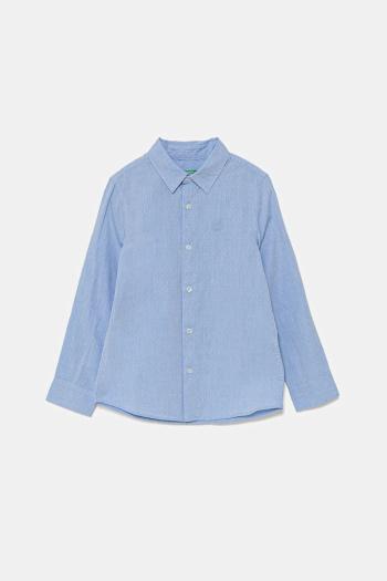 Detská bavlnená košeľa United Colors of Benetton 5DGXCQ00T