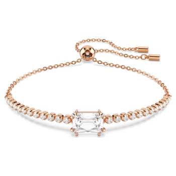 Swarovski Pozlátený náramok s čírym zirkónom Tennis Matrix 5730706