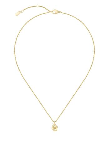 Hugo Boss Originálny dámsky pozlátený náhrdelník Double B 1580747