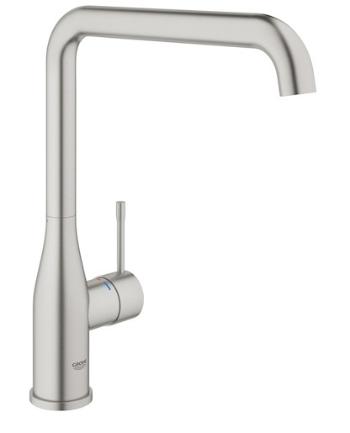Drezová batéria GROHE Essence New s otočným ramienkom supersteel 30269DC0