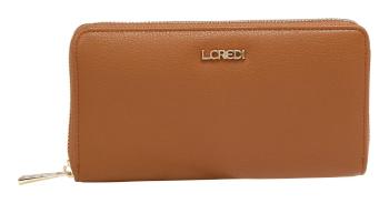 L.CREDI Filippa Wallet L Cognac