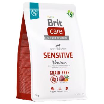 2x3kg Brit Care Dog Grain-free Sensitive Vension & Potato száraz kutyatáp