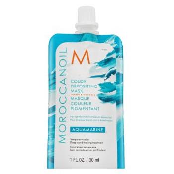 Moroccanoil Color Depositing Mask vyživujúca maska ​​s farebnými pigmentmi Aquamarine 30 ml