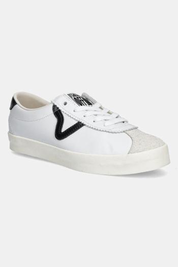 Kožené tenisky Vans Premium Classics LX Sport Low 73 biela farba, VN000D2JBLK1