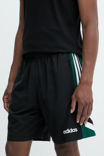 Šortky adidas Originals 90S Football Shrt čierna farba, JX3077