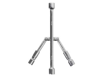 Kľúč na kolesá COMPASS 17-19/21-23mm TÜV, GS