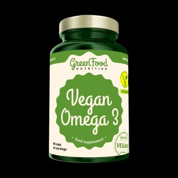 GREENFOOD NUTRITION Vegan Omega 3, 90 kapsúl