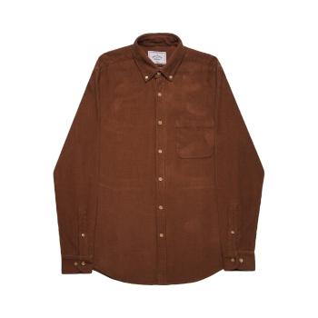 Portuguese Flannel  Lobo Shirt - Brown  Košele s dlhým rukávom Hnedá