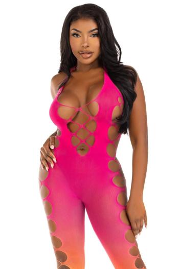 Neónové ombre bodystockings 89323