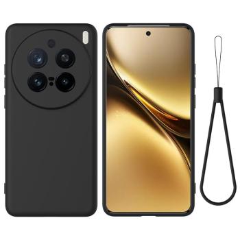 RUBBER Ochranný kryt pre Vivo X200 Pro 5G čierny