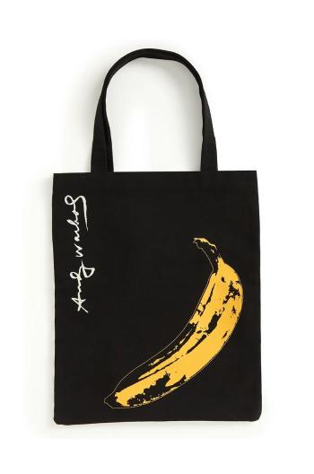 Bavlnená taška Galison Warhol Banana Canvas Tote Bag