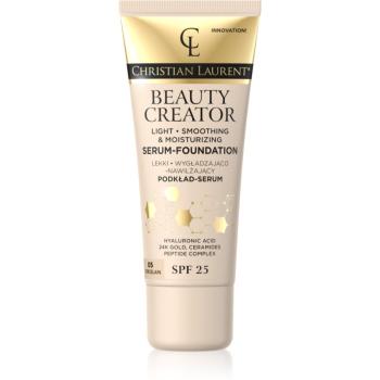 Christian Laurent Beauty Creator könnyű hidratáló alapozó SPF 25 árnyalat 05 Porcelain 30 ml