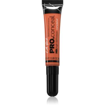 L.A. Girl Cosmetics HD Pro. Conceal tekutý korektor odtieň Orange Corrector 8 g