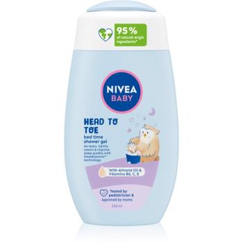 NIVEA BABY Bed Time sprchový gél na telo a vlasy 200 ml