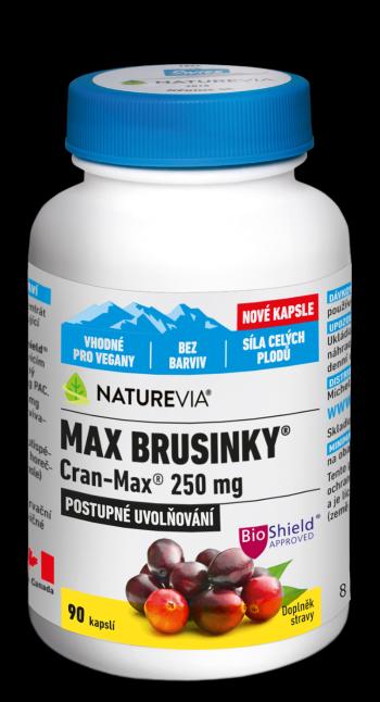 NATUREVIA Max Brusnice Cran-Max 90 kapsúl