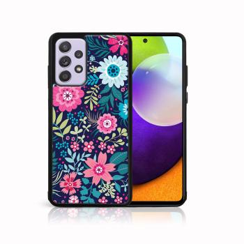 MY ART Silikónový kryt Samsung Galaxy A72 FLORA (038)