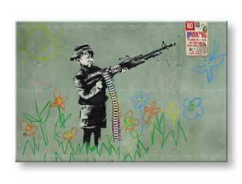 Obraz na plátne Street ART – Banksy