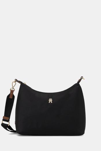 Kabelka Tommy Hilfiger čierna farba, AW0AW17937
