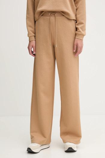 Tepláky Guess PEONY zelená farba, jednofarebné, V5YB19 KBSL2