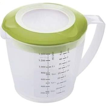 Westmark Mixovacia nádoba s viečkom a odmerkou zelená  Helena 1,4l (3105227A)