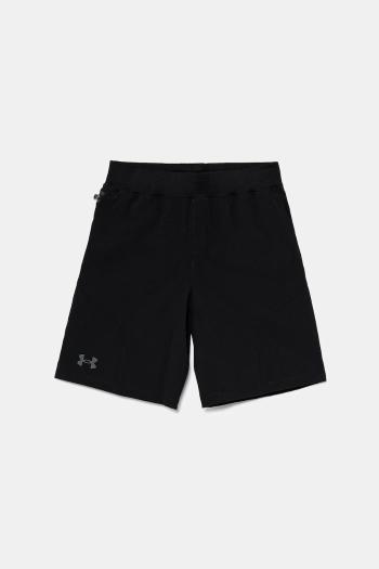 Detské krátke nohavice Under Armour Unstoppable Short čierna farba, nastaviteľný pás 1383127